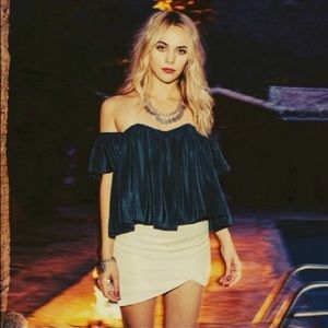 Stone Cold Fox Holy Tube Top- Emerald